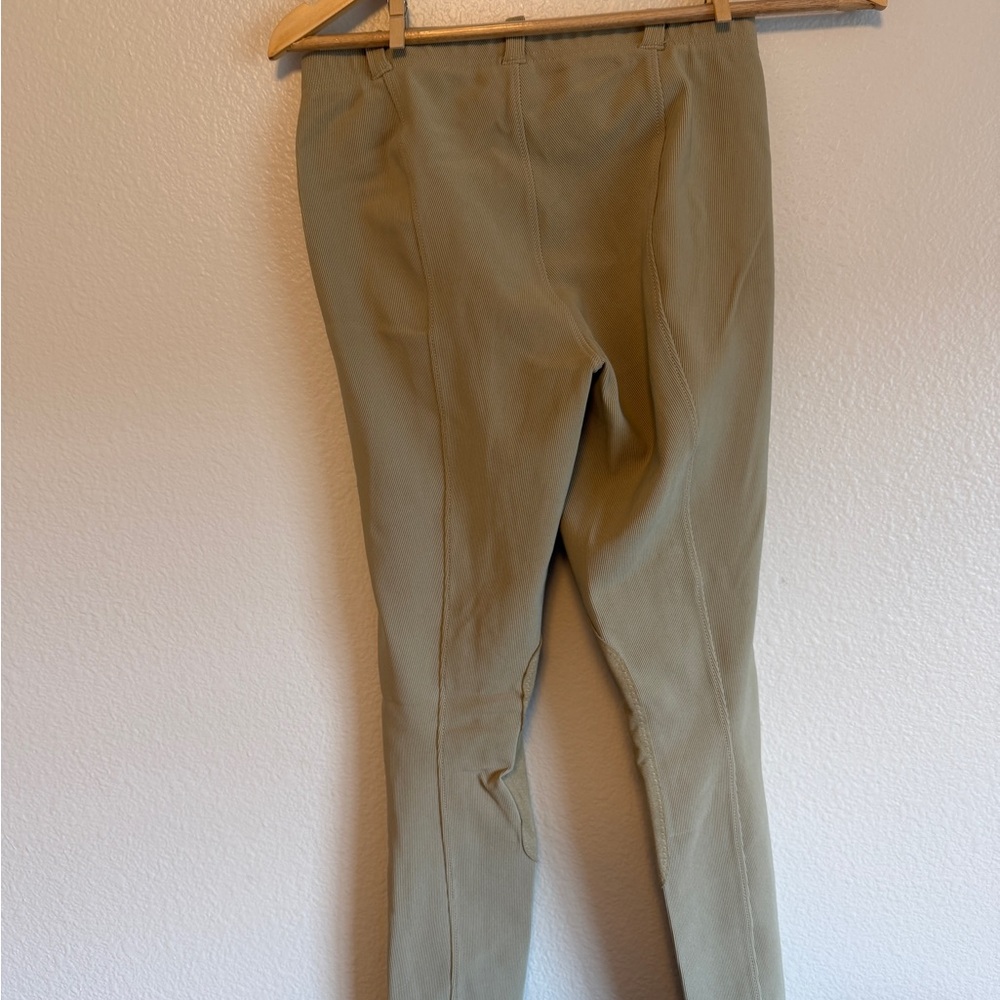 Kids Classic Tan Irideon Riding Pants - Picture 2 of 8